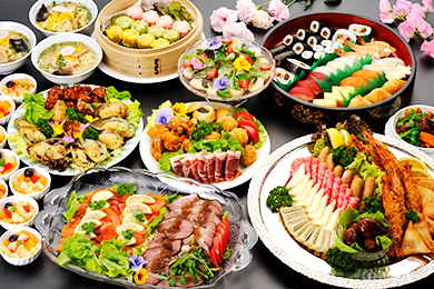 お通夜振舞い・ビュッフェ料理