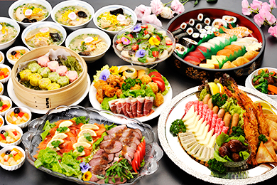 お通夜振舞い・ビュッフェ料理