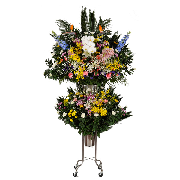 生花スタンド二段